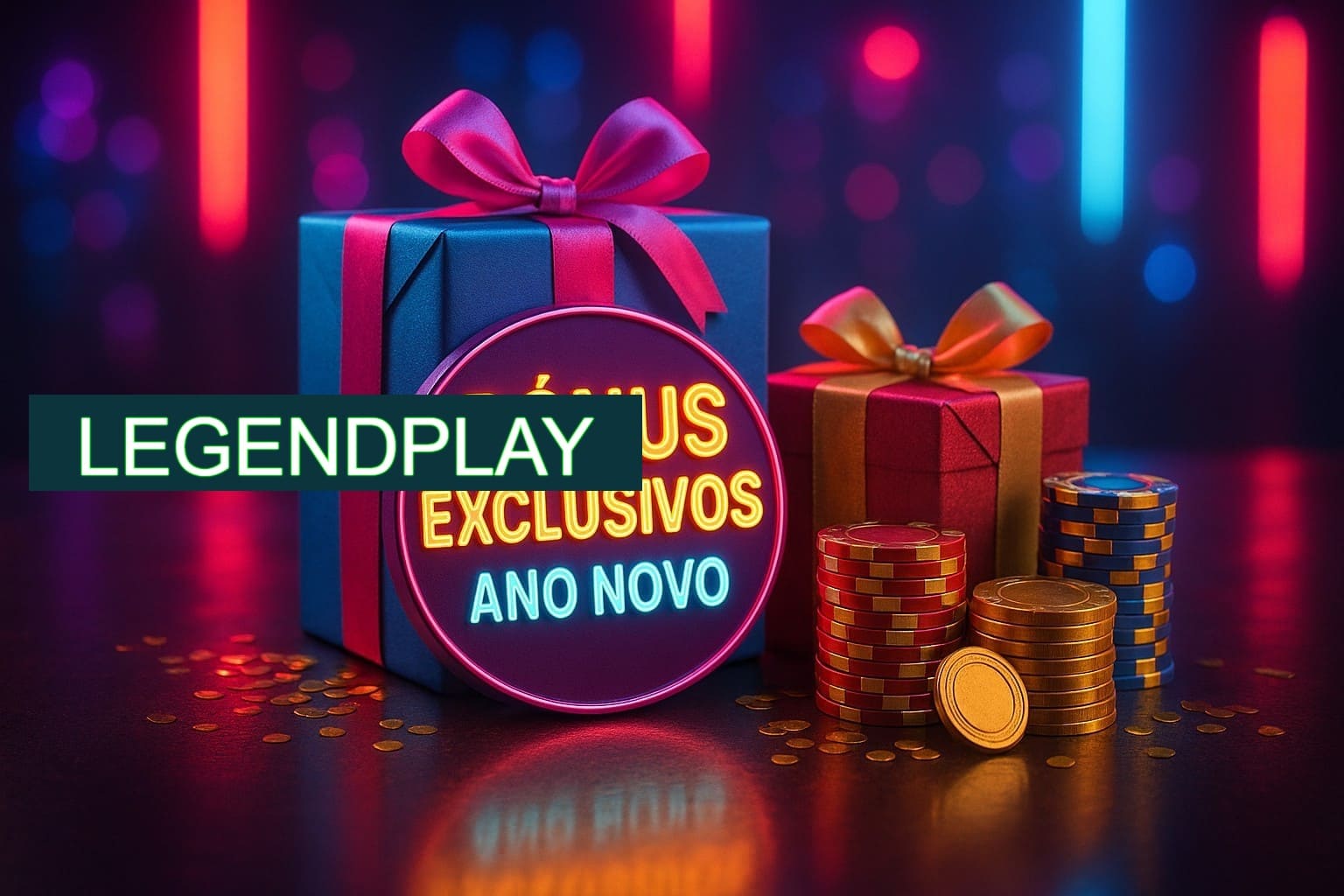 Promoções de Ano Novo no LEGENDPLAY